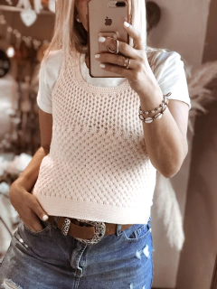 Musculosa de hilo Serena - tienda online