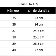 Zapatilla Morris en internet