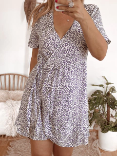 Vestido cruzado corto - Oliwa Clothes