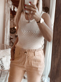 Musculosa de hilo Serena - comprar online