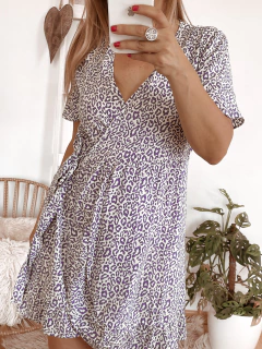 Vestido cruzado corto en internet