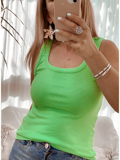 Musculosa Básica Algodon en internet