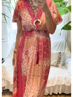 Vestido Deya de Seda de India VI5630