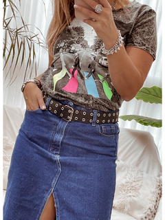 Pollera Cloe ( Jean ) - tienda online