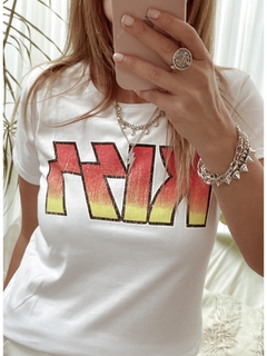 Remera Kiss Blanca