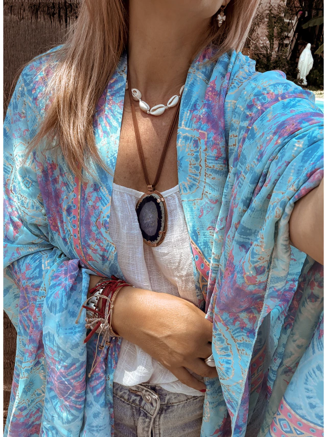 Pashmina De seda de India PI 3509