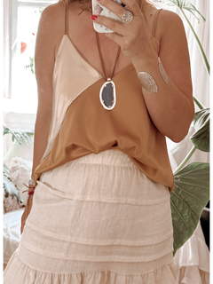 Musculosa Lencera Lola combinada - Oliwa Clothes