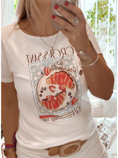 Remera Croissant ( RE 055) - comprar online