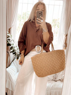 Camisa Tulum Choco - comprar online