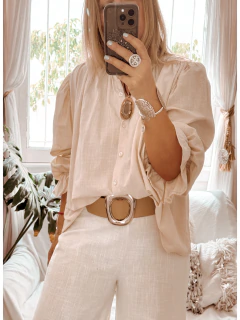 Camisa Africa manteca - tienda online