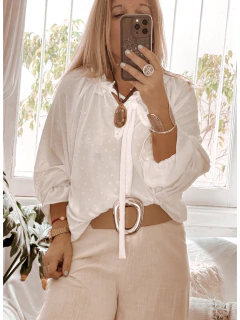 Blusa Zoe blanca - tienda online