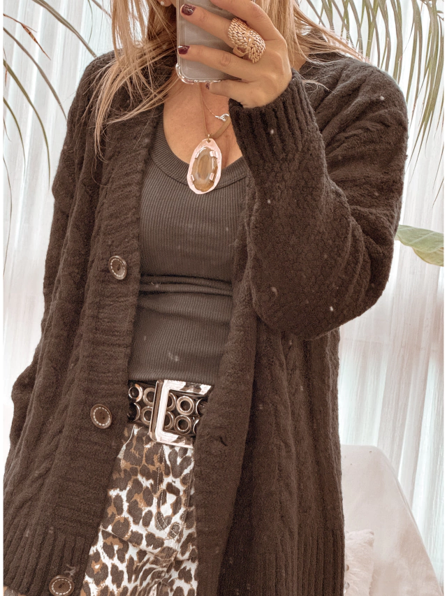 Cardigan Pilar Negro