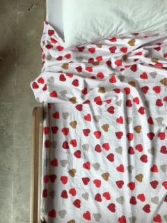 Manta Polar Corazones F