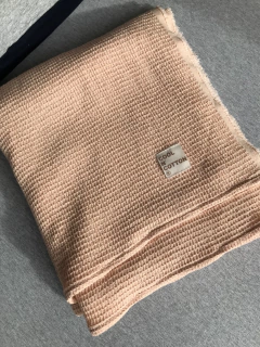 Manta Waffle Rosa Medium