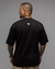 T-shirt Oversized Texturizada Ravello Preta - loja online