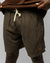 Short de Linho Musgo - comprar online