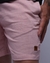 Short de Linho Rosa Claro - Wolfield Rio