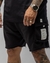Short de Moletom Bolso Grande Preto - Wolfield Rio