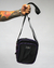 Shoulder Bag Preto/Roxo Tag Emborrachada - comprar online