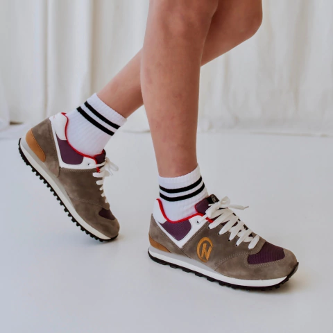 Zapatillas hombre 910 900 - Gris y cobre