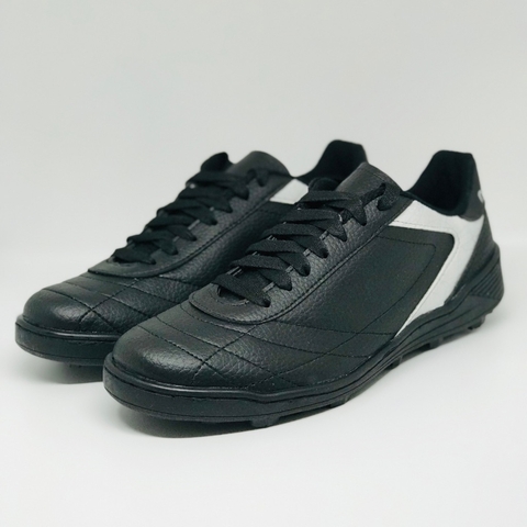 Botín fútbol hombre- Gris plata