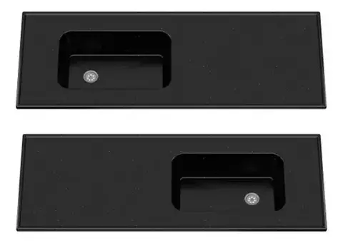Mesada Marmol Sintetico 140 x 53 cm Bacha Reversible Durafort - comprar online