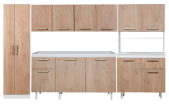 Bajo Mesada 140 + Alacena + Kit Multiuso + Despen 2p Turin - comprar online