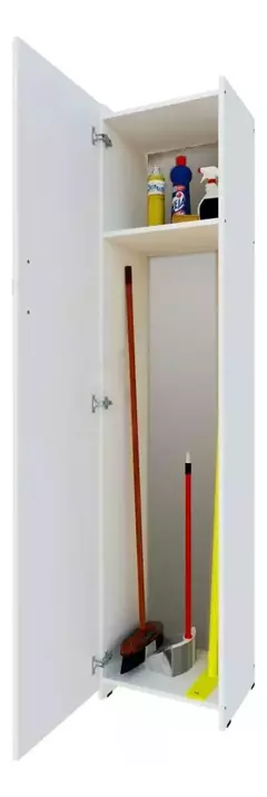 Despensero Armario Multiuso Arco Blanco 1 Puerta - Ricchezze - tienda online