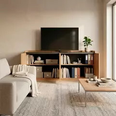 Mueble Bahiut Rack Tv Stone 180 Cm 4 Ptas - tienda online