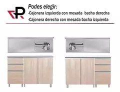 Combo Bajo 140 + Alacena Ricchezze Potenza + Mesada Johnson - comprar online