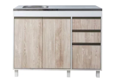 Combo Bajo + Alacena 120 Cm + Portahorno Sorrento Ricchezze - comprar online