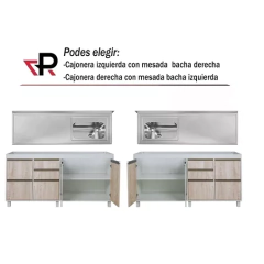 Combo Bajo 160 + Tolva Sorrento Ricchezze + Mesada Johnson - comprar online
