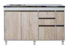 Combo Bajo 140 Alacena Ricchezze Sorrento + Mesada Johnson - comprar online