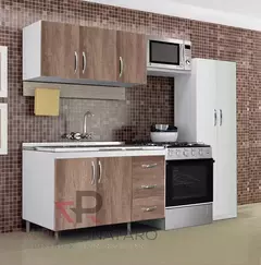 Combo Mueble Cocina Bajo Mesada + Alacena 120 Arco Ricchezze - comprar online