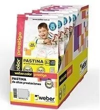 Pastina Para Porcelanato Weber Color Prestige X 14 Kg.