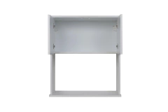 Alacena Porta Microondas 2 Puertas Bianca Blanco Ricchezze en internet