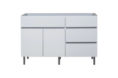 Mueble Bajo Mesada De Cocina Premium 120 cm Moderno 2p 3c Livorno - Ricchezze - Pignataro Diseño & Construccion