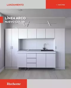 Bajo Mesada 120 Cm Arco Blanco Perfil J + Alacena + Tolva 1p o de 2p
