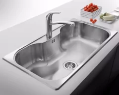 JOHNSON Bacha Luxor Si85a + Dosificador + Secaplatos - comprar online