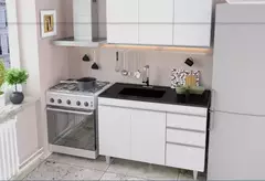 Mesada Cocina Marmol Sintetico 100 X 60 C/ Zocalo - Durafort en internet