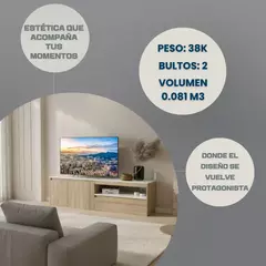 Mueble Rack Tv Tables 180 Cm 2p 1 Cajon en internet
