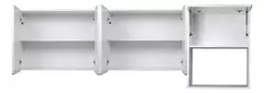 Combo Bajo Mesada 180 cm + Alacena Con Porta Microondas Potenza - tienda online