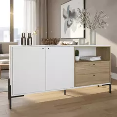 RBahiut Vajillero 150 Cm 2 Puertas 2 Cajones Tables 4253