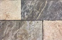 Revestimiento Ceramico Tabarca Gris Simil Piedra, Pared