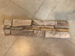 Murete Piedra Bariloche Revestimiento En Mallas De 60x14 - tienda online