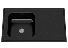 Mesada Marmol Sintetico 80x51 Bacha Derecha O Izquierda - Durafort en internet