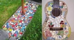 Ceramicas Rotas Revestir Pisos Paredes Mosaiquismo X 10 Kg - tienda online