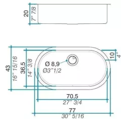 Imagen de Bacha Johnson Curve Acero + Secaplato Esaccv