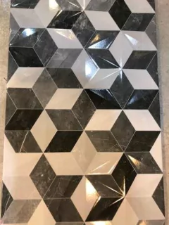 Ceramica Dalvik Negro 25x75 Relieve Pared Revestimiento Maja en internet