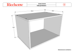 Mueble Alacena Cocina Estante Porta Microondas Cubo - Bianca en internet